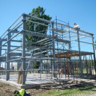 Montaj structura, executie showroom Bucuresti