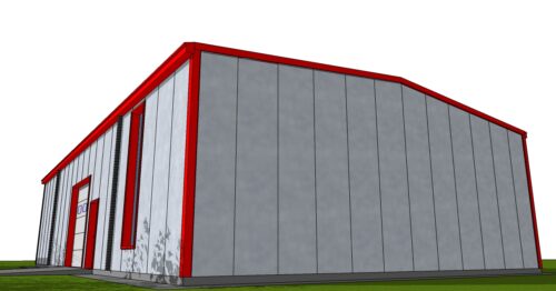Hala Metalica Industriala 15x20m Metal Works