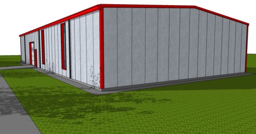 Hala Metalica Industriala 15x30m Metal Works