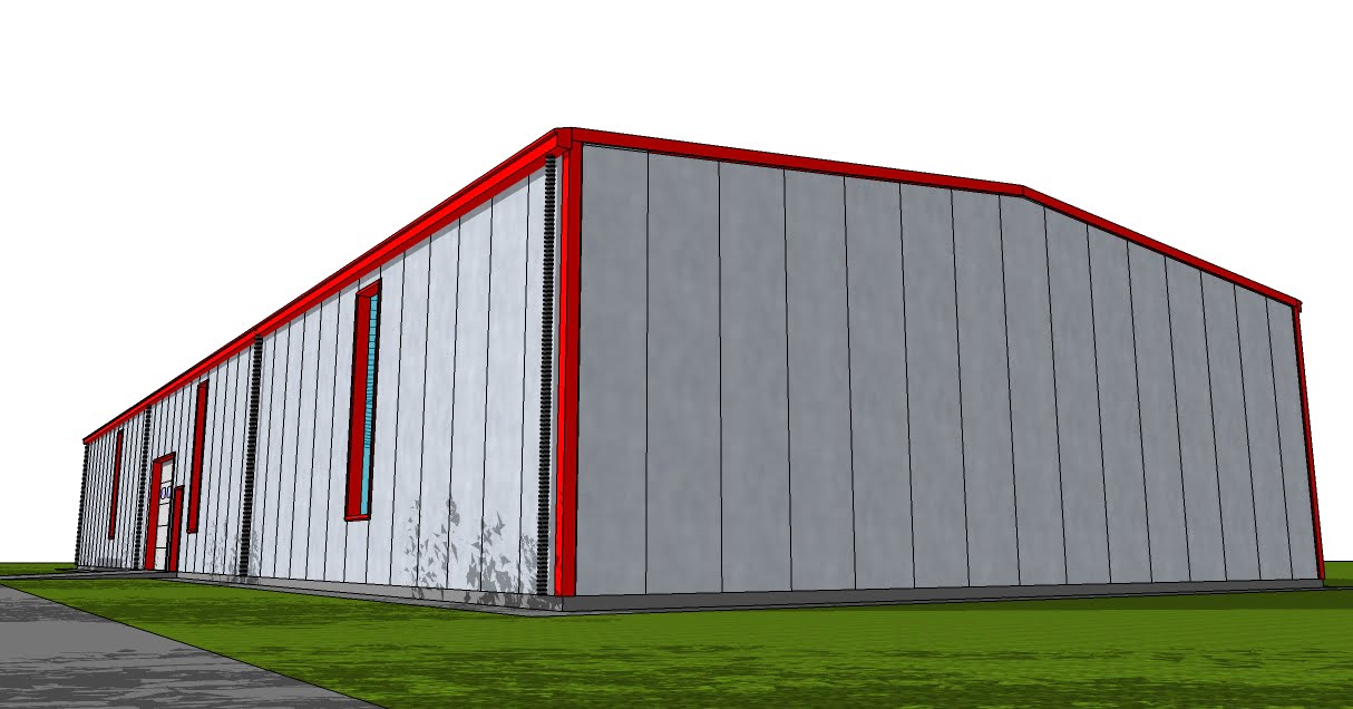 Hala Metalica Industriala 14x50m Metal Works