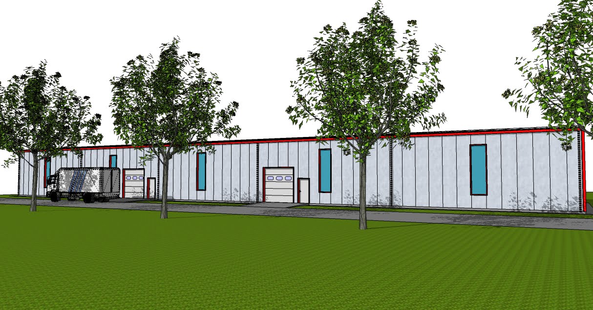 Hala Metalica Industriala 15x60m Metal Works