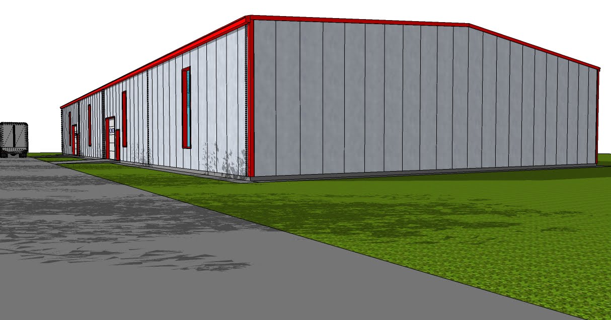 Hala Metalica Industriala 22x50m Metal Works