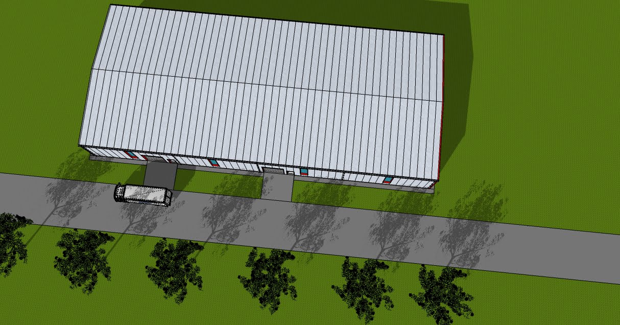 Hala Metalica Industriala 22x50m Metal Works