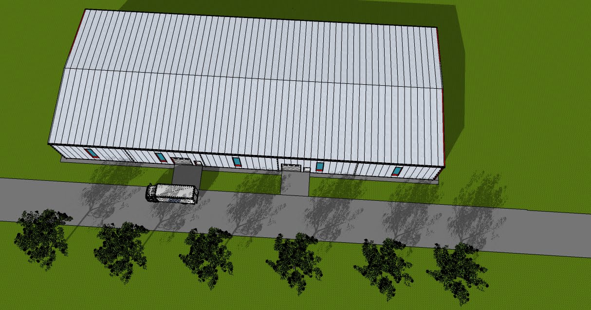Hala Metalica industriala 25x60m Metal Works