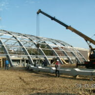 Structura metalica piscina olimpica Oradea