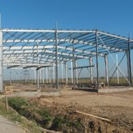 Structura metalica, executie hale