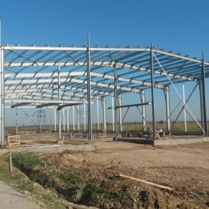 Structura metalica, executie hale