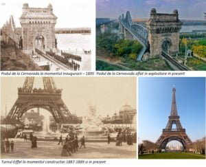 Podul de la Cernavoda si Turnul Eiffel